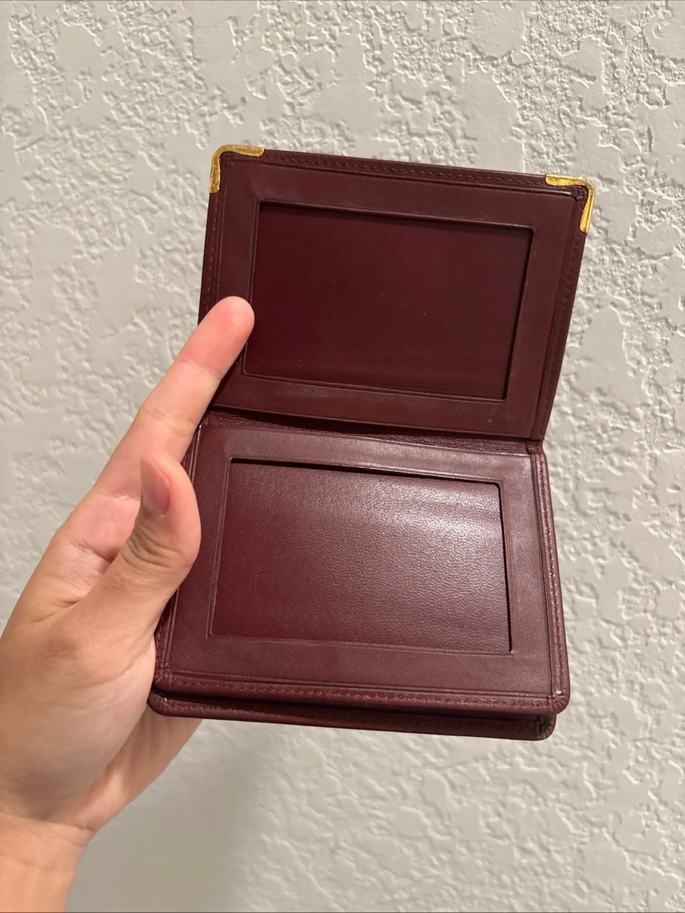 Cartier Leather Bifold Wallet